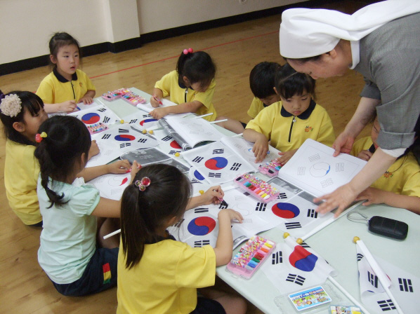 Yuseong-gu Daejeon Municipal Chapter holds unification-related education for young children