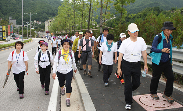 Jeongseon-gun (Gangwon-do) Municipal Chapter holds session wishing for national unification