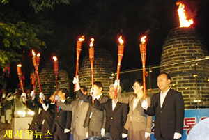 Jung-gu Seoul Municipal Chapter holds beacon-lighting ceremony at Namsan Beacon Mound on Liberation Day