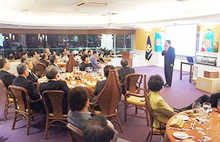 Hong Kong Branch holds lecture session themed Vision of Unified Korea, invites Dr. Baek Seung-ju