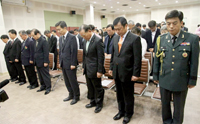 Memorial Service Held on the Occasion of the 4th Anniversary of the Cheonan Warship Incident 