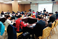 Incheon Provincial Assembly - Held the Unification Leader Workshop, Discussion session with the youth group