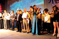 西南アジア協議会・インド支会 - 解放71周年記念、統一祈願音楽会を成功裏に終える