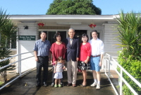 夏威夷协议会 - 年末访问韩国养老院，实践温暖分享