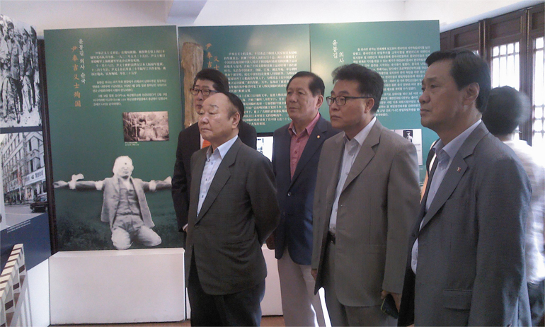 Visit to the Memorial Hall of Martyr Yoon Bong-gil (7.13)