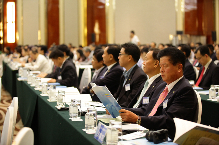 2013 Korea-China Peaceful Unification Forum held in Beijing, China on the 60th anniversary of the armistice of the Korean War