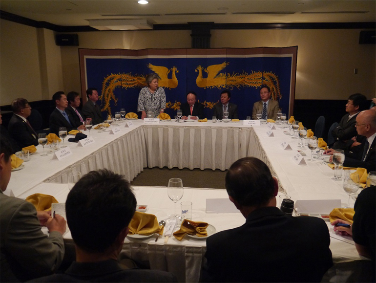 Meeting with Korean community leaders in Washington D.C., Aug. 17