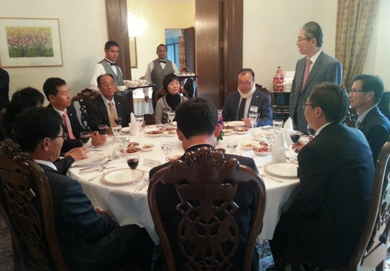 Meeting with the Korean Ambassador to Mexico