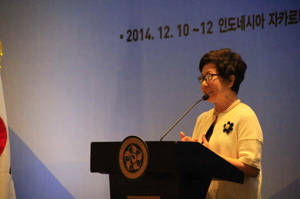 Kang Gyo-ja, Executive Committee Member of NUAC