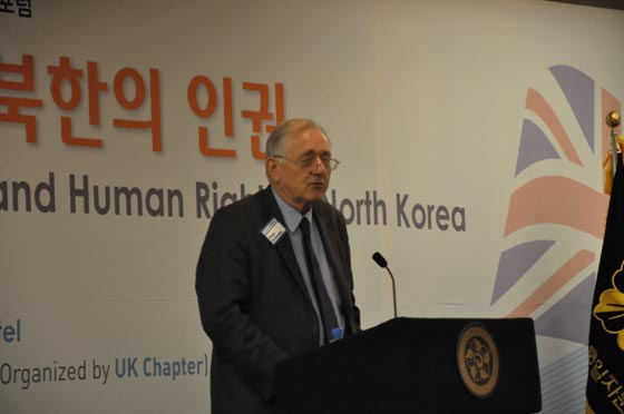 Peter Bottomley, Secretary General of All Party Britain-Republic of Korea Parliamentary Group