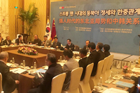 在中国上海召开“中韩和平统一论坛”